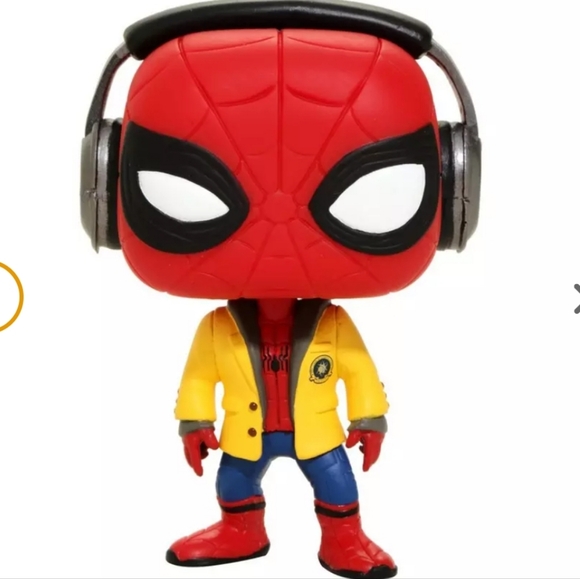 FUNKO POP X MARVEL Spider-Man Homecoming  Yellow Blazer Vinyl Figure #265 - Picture 13 of 13